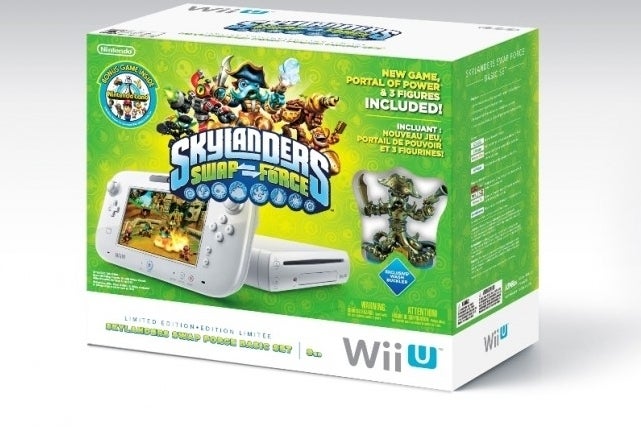 Imagem para Wii U com um bundle de Skylanders SWAP Force