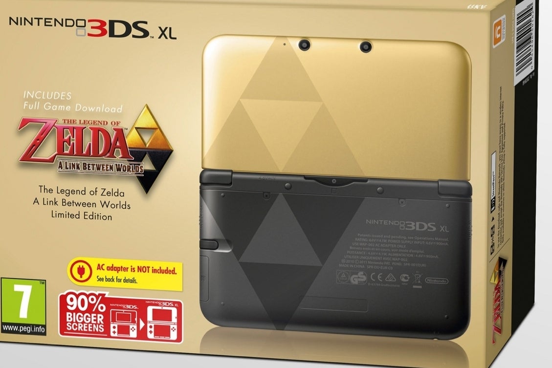 Imagem para Anunciada 3DS XL Zelda : A Link Between Worlds