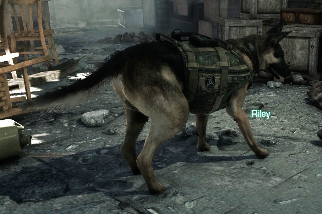 Obrazki dla Najnowsza aktualizacja do Call of Duty: Ghosts ulepsza sierść owczarka niemieckiego