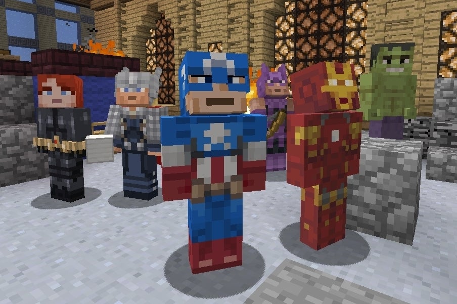 Imagen para Anunciadas skins de los Vengadores para la versión Xbox 360 de Minecraft