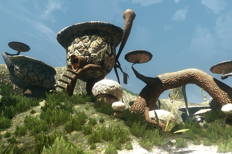 Obrazki dla Nowe wideo od twórców modyfikacji przenoszącej Morrowind na silnik Skyrima