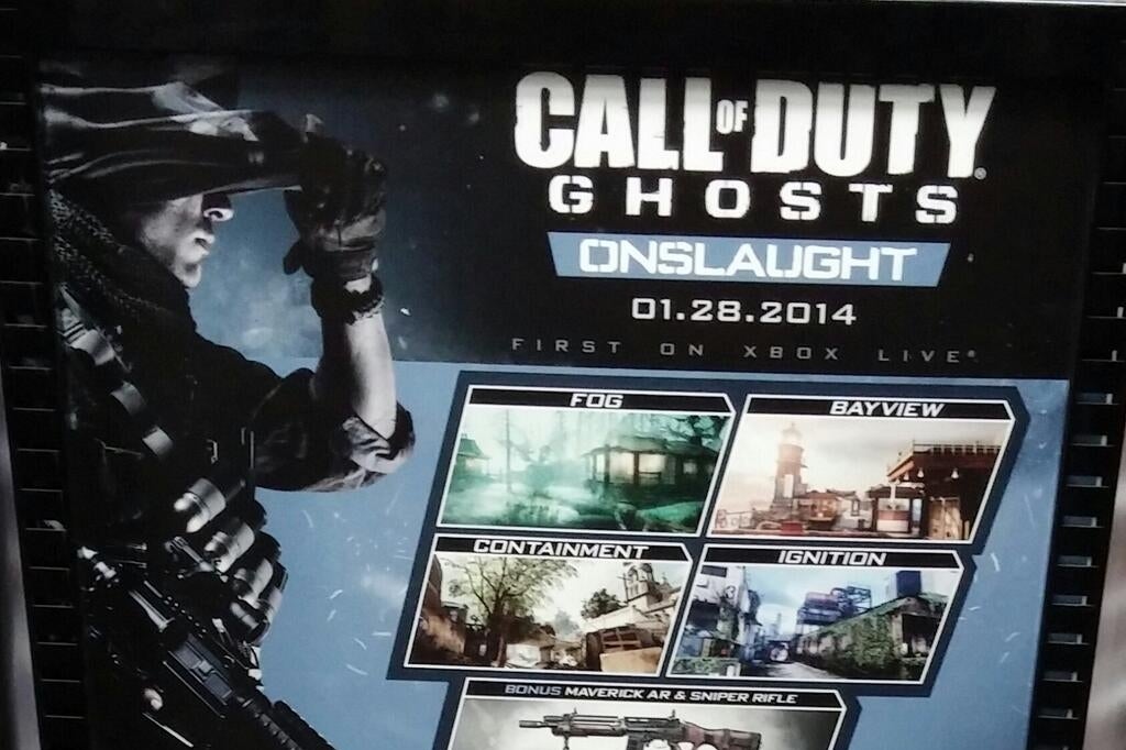 Obrazki dla Call of Duty: Ghosts - premiera DLC Onslaught już 28 stycznia? - raport