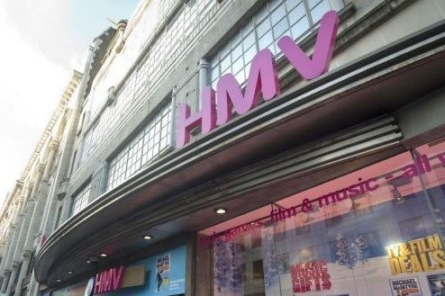 Image for HMV's flagship Oxford Street store shuts down today