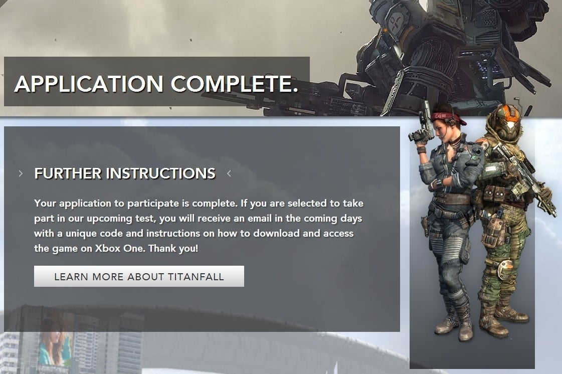 Image for It looks like there's going to be a pre-release Titanfall test