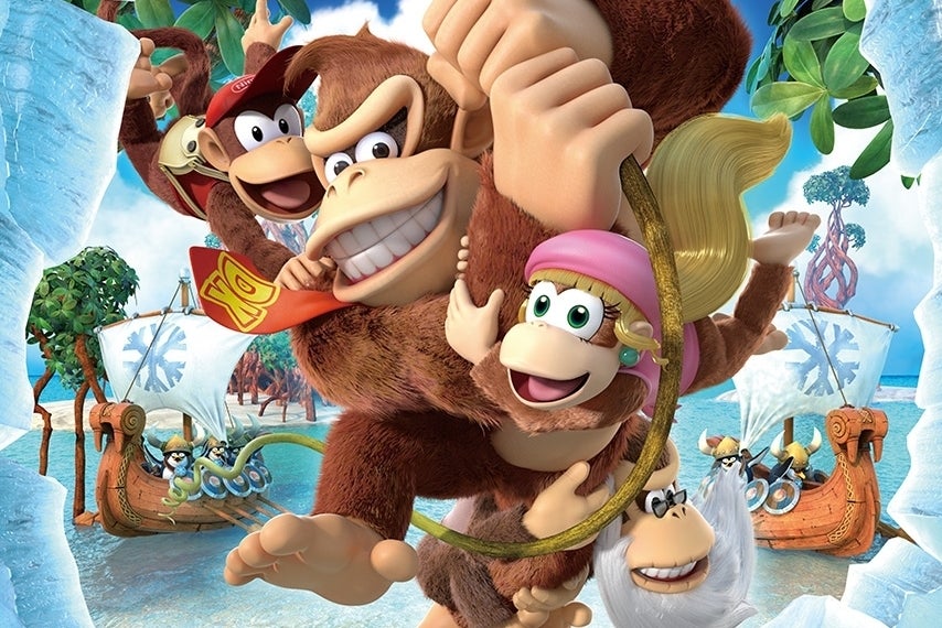 Imagem para Donkey Kong: Tropical Freeze ignora o ecrã do GamePad