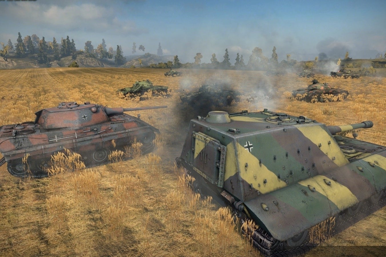 Imagem para Confrontation chega ao World of Tanks