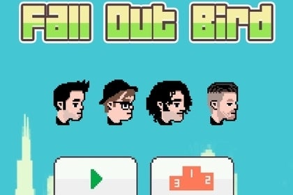 Imagem para Até os Fall Out Boy têm um clone de Flappy Bird