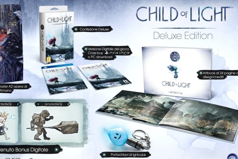 Imagem para Revelada a Deluxe Edition de Child of Light