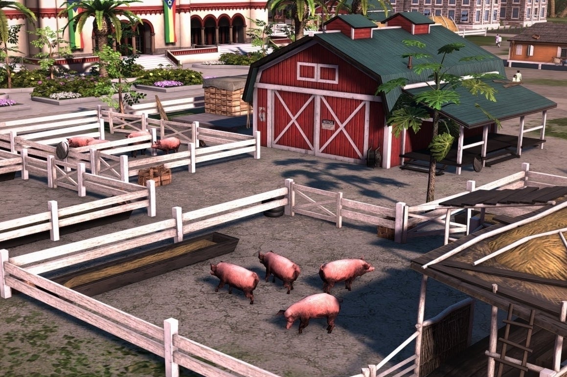 Obrazki dla Trailer Tropico 5 prezentuje rozwój wyspy