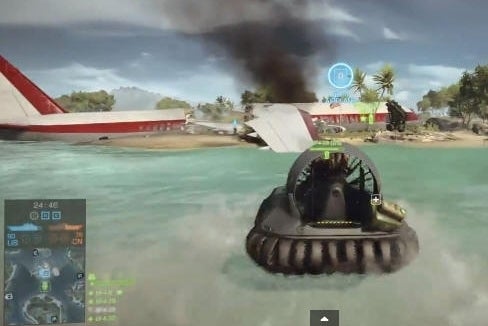 Image for Nálož nahrávek z Battlefield 4: Naval Strike na ostrůvcích se vznášedlem a havarovaným letadlem