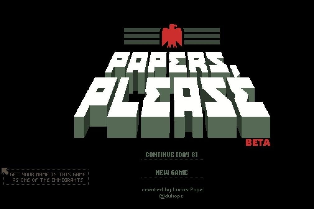 Immagine di Papers, Please premiato agli Independent Games Festival Awards