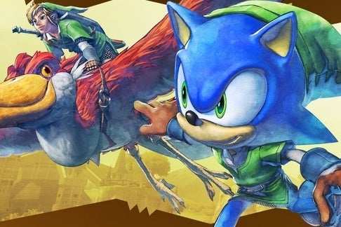 Bilder zu Kostenloser Zelda-DLC für Sonic: Lost World