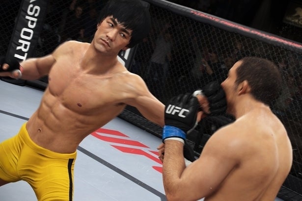 Image for Bruce Lee is in the new UFC game