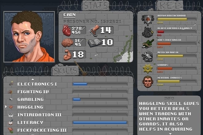 Image for "Gritty, uncompromising" RPG Prisonscape on Kickstarter