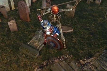 Imagen para ¿Quieres jugar como el Capitán América en Dark Souls?