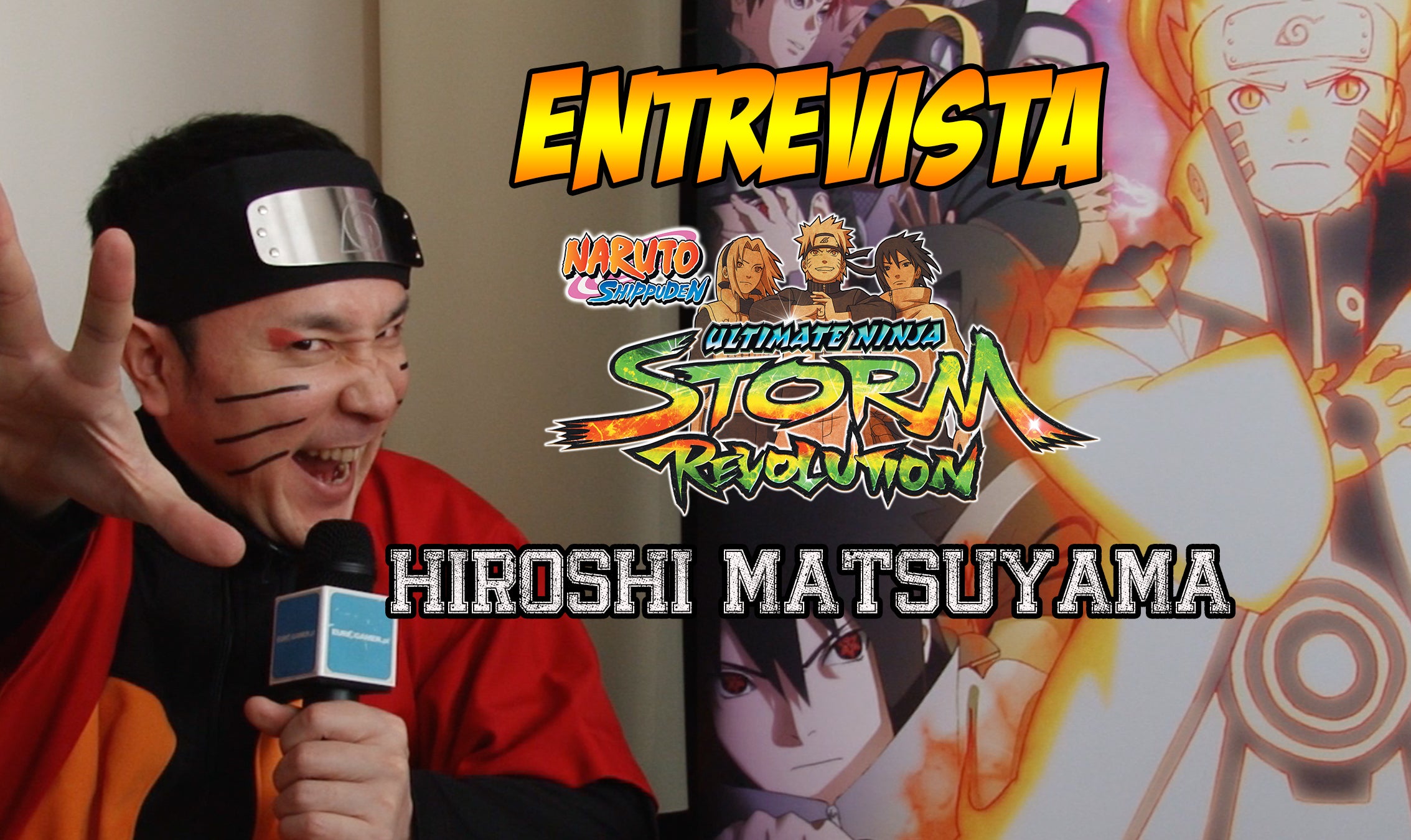 Imagem para Naruto Shippuden Ultimate Ninja Storm Revolution - Entrevista Hiroshi Matsuyama
