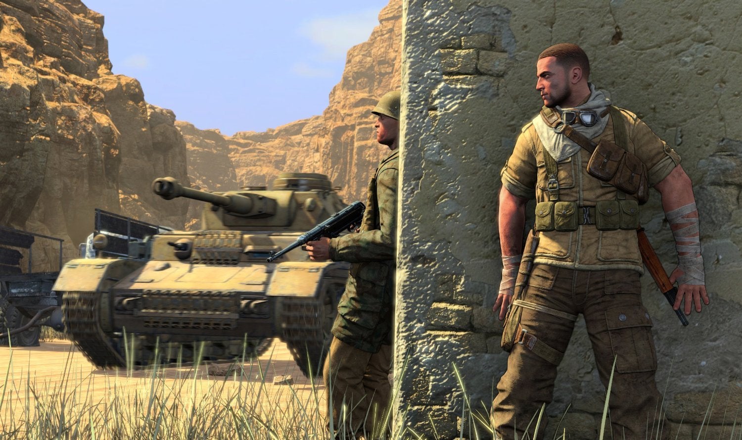 Obrazki dla Pierwsze piętnaście minut ze strzelanki Sniper Elite 3: Afrika