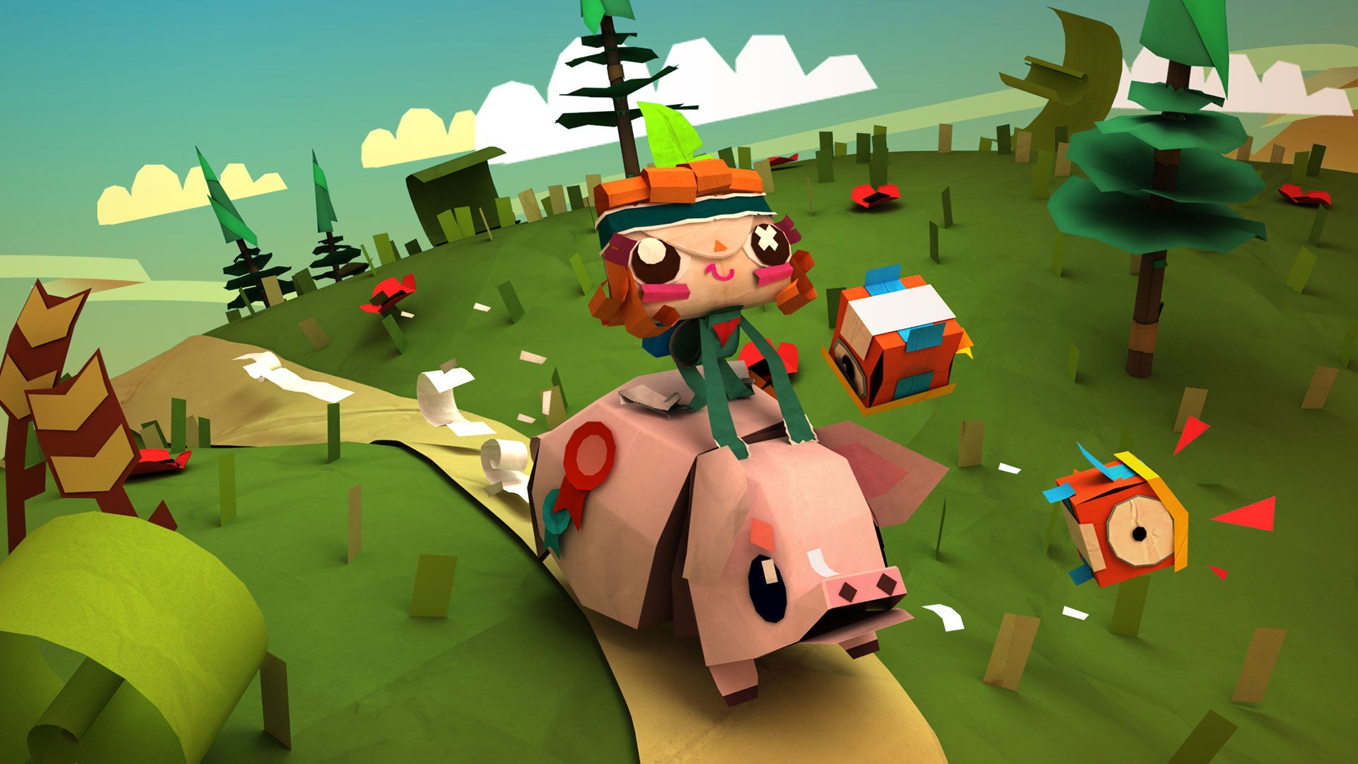 Obrazki dla Tearaway Unfolded debiutuje 9 września na PlayStation 4