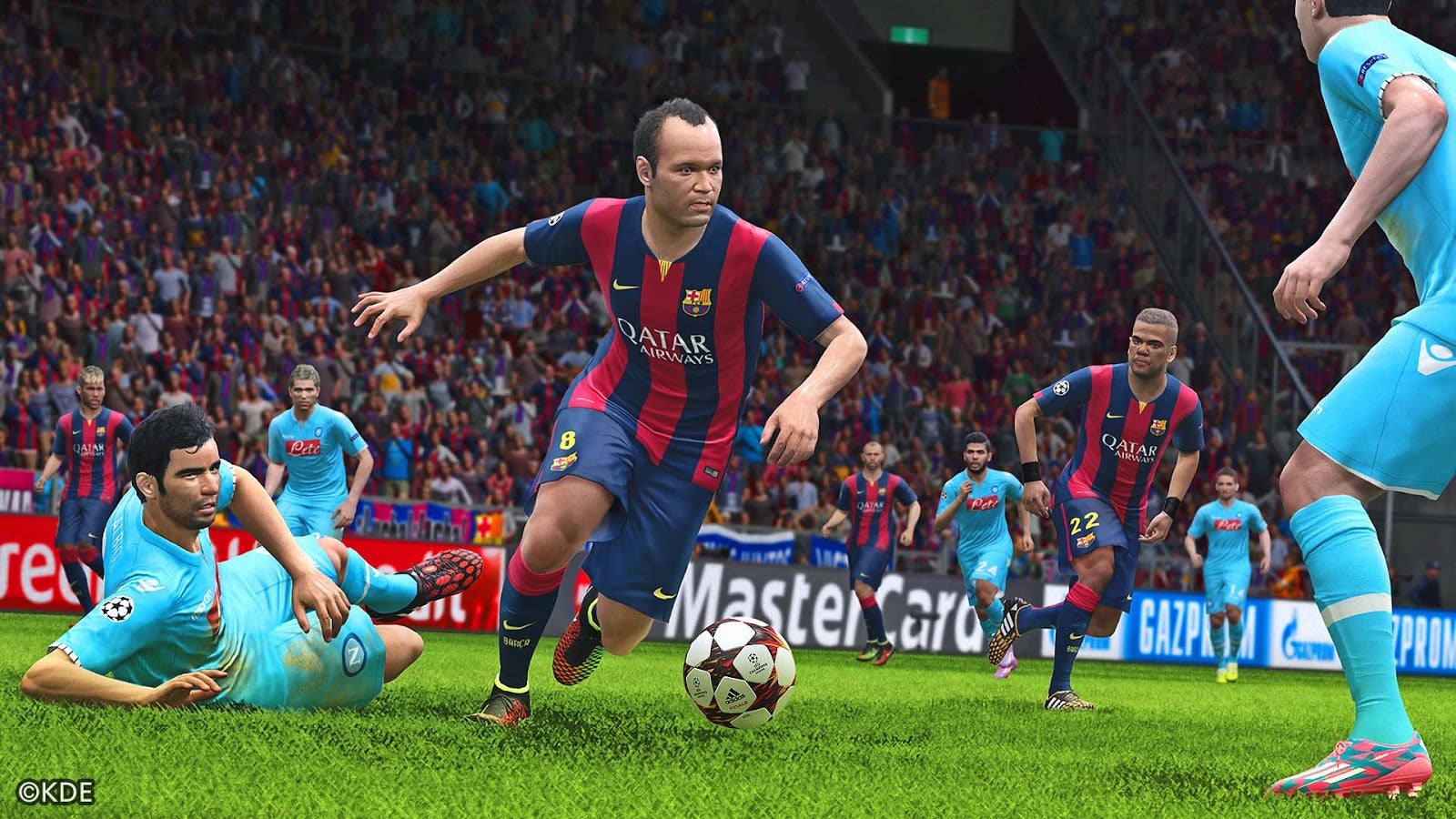 Obrazki dla Prezentacja trybów rozgrywki w nowym zwiastunie Pro Evolution Soccer 2015