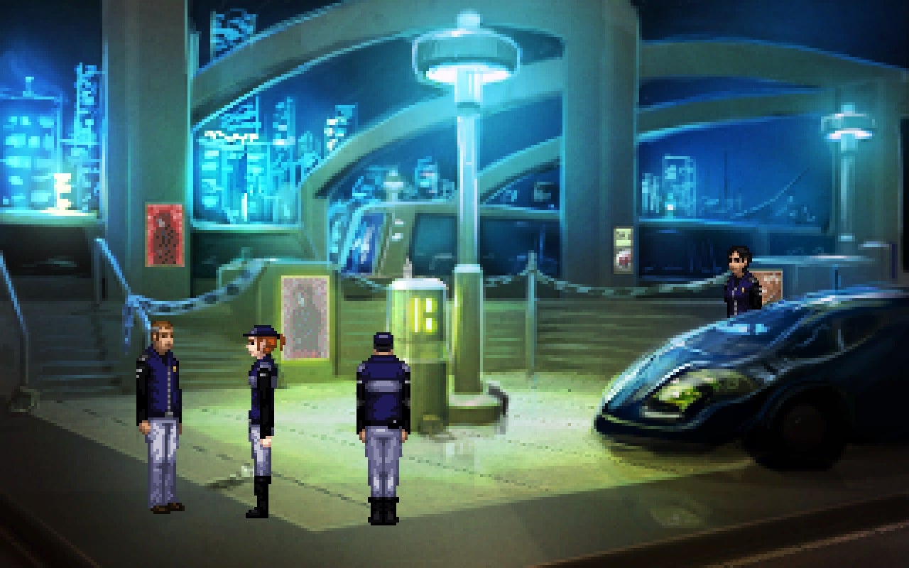 Obrazki dla Technobabylon - nowa gra przygodowa twórców Gemini Rue i Blackwell