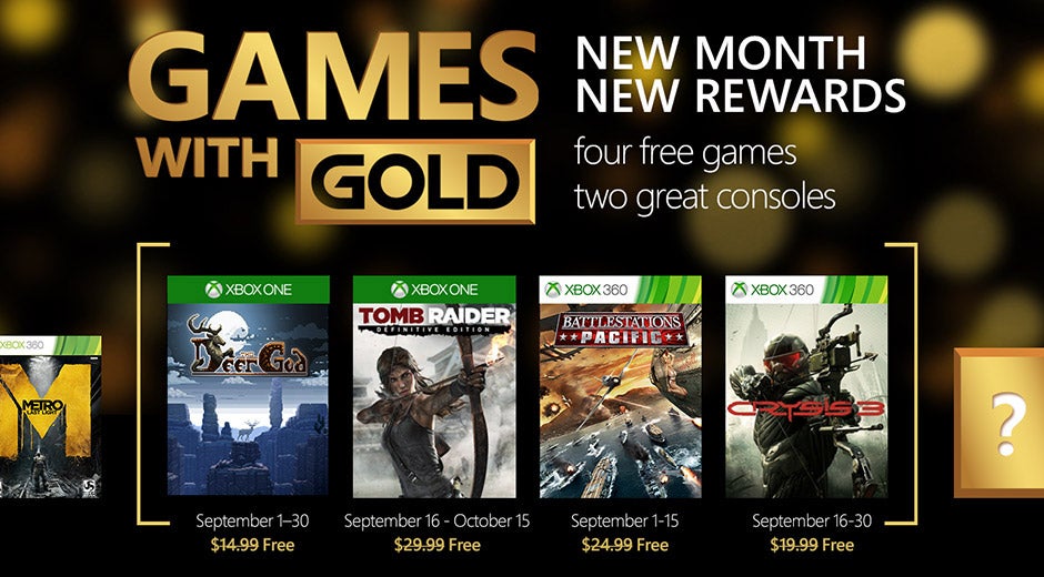 Tomb Raider: Definitive Edition free via Xbox Games with Gold in