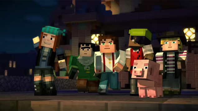 Obrazki dla Trailer pierwszego odcinka Minecraft: Story Mode buduje poważny nastrój