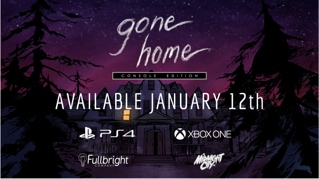 Image for Gone Home is coming to PS4 and Xbox One next month