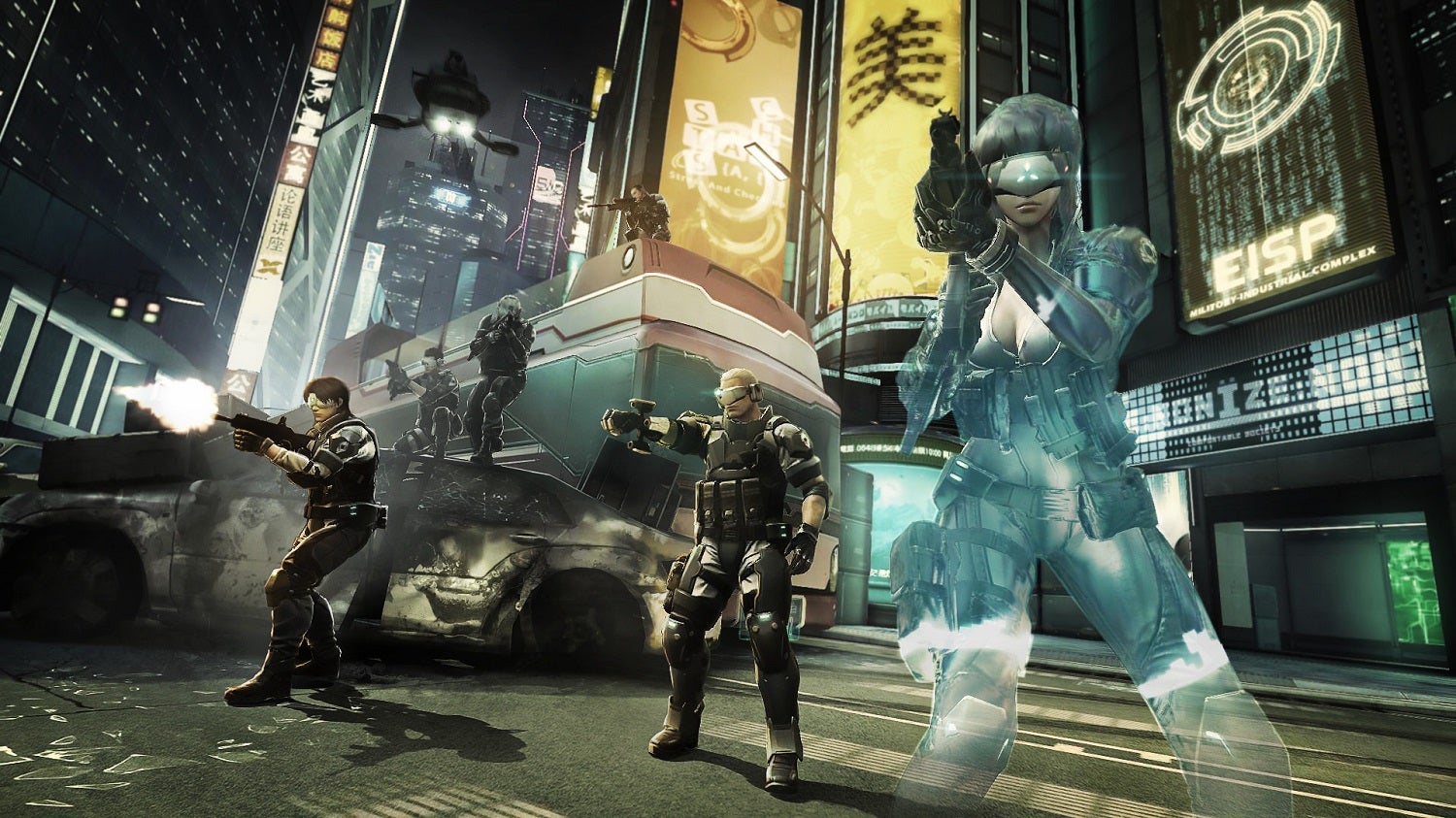 Obrazki dla Darmowe Ghost in the Shell Online od poniedziałku w Early Access