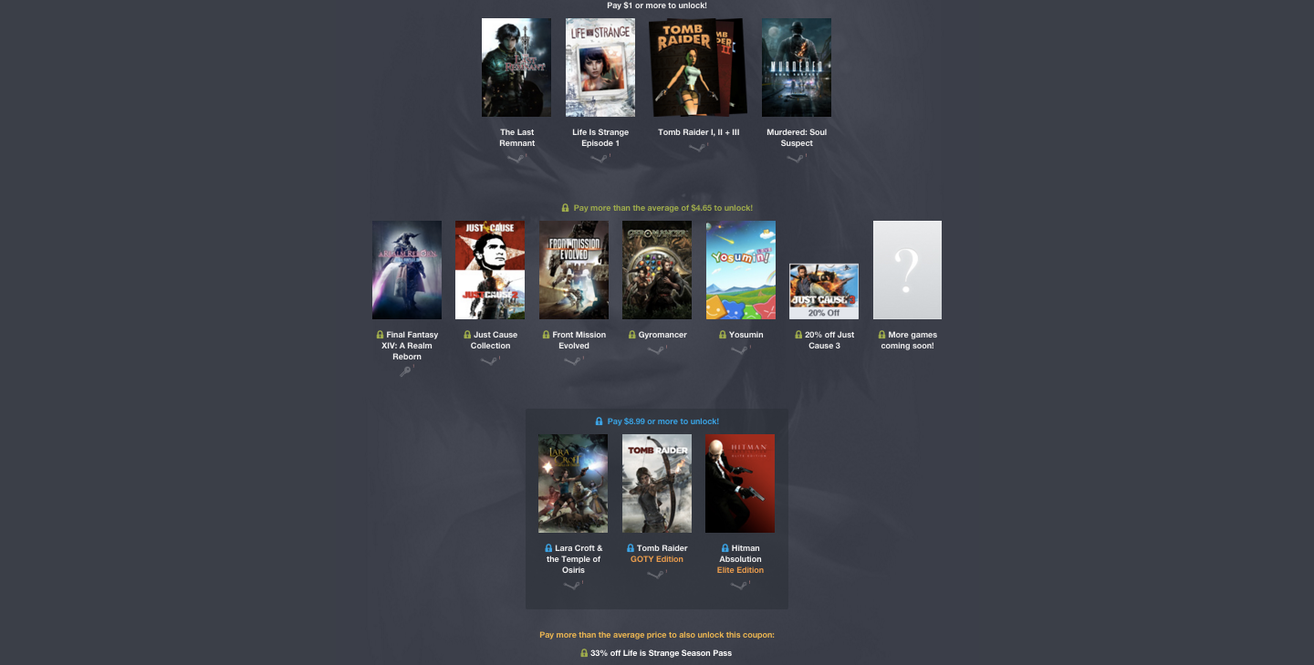 Image for Humble Square Enix Bundle 3 offers Murdered: Soul Suspect for a buck