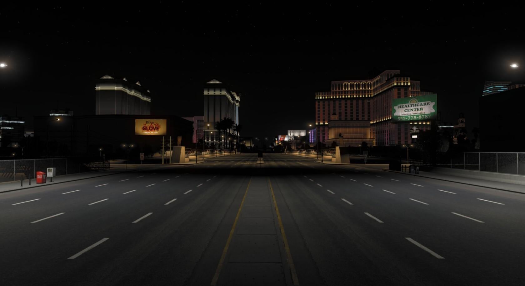 Obrazki dla Ciemniejsze noce - mod do American Truck Simulator