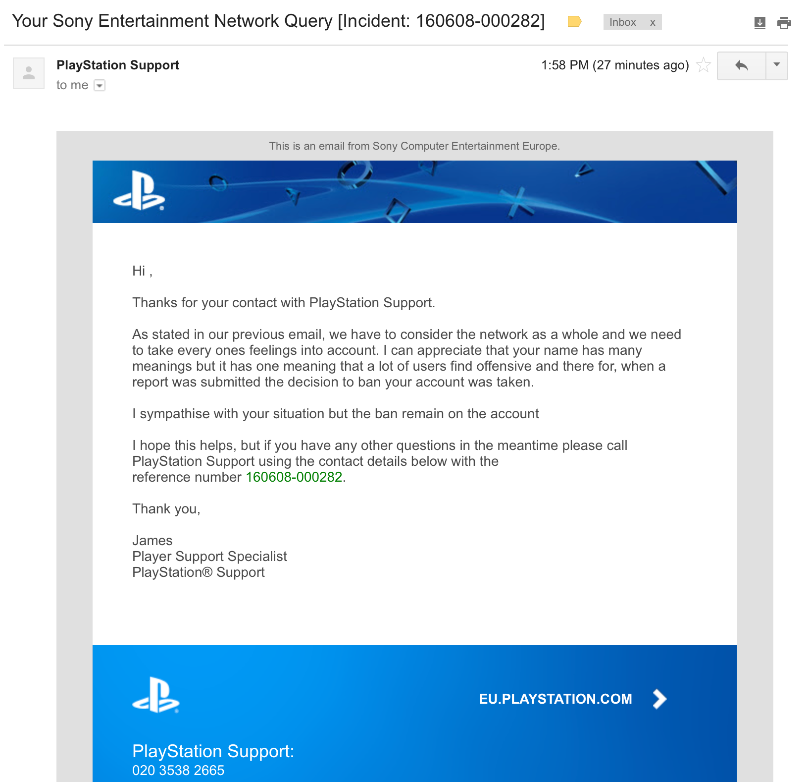 Sony forces Saudi gamer called Jihad change his ID | Eurogamer.net