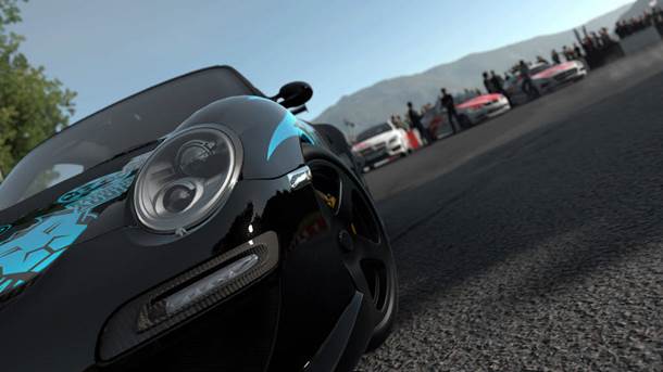 Obrazki dla Driveclub VR jednym z tytułów startowych PlayStation VR