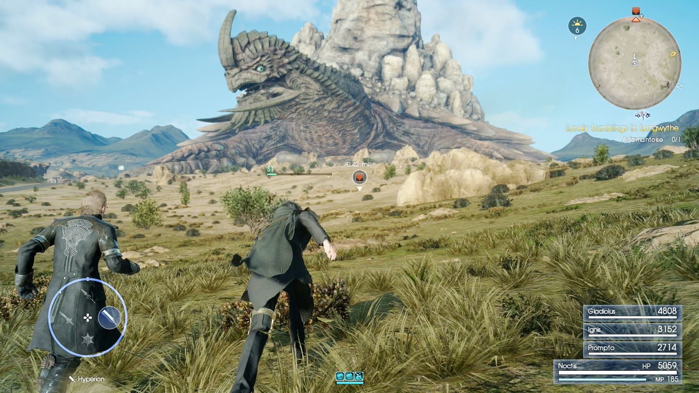 Final Fantasy 15   Adamantoise battle strategy for the Let Sleeping Mountains Lie quest - 92