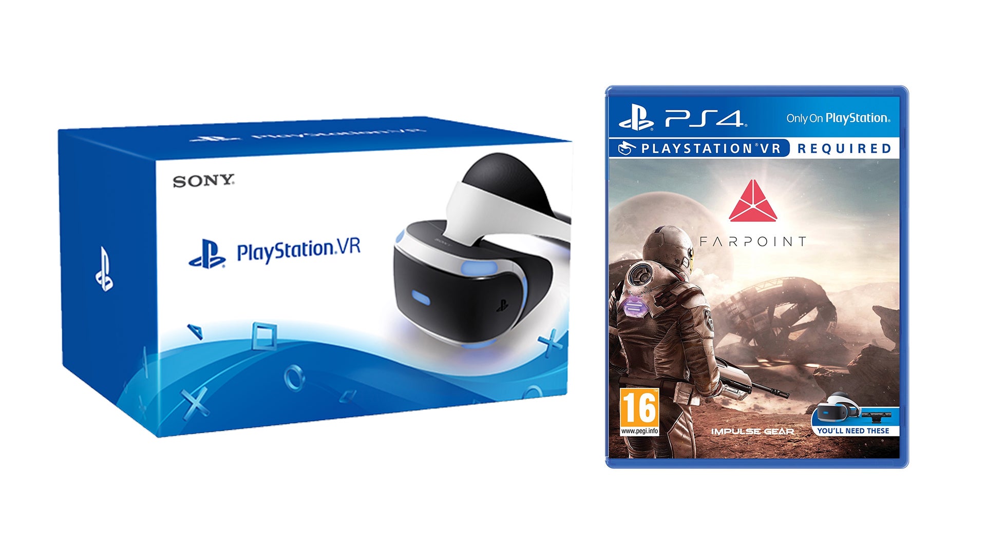 Image for Jelly Deals: PlayStation VR headset with Farpoint down to £299.84