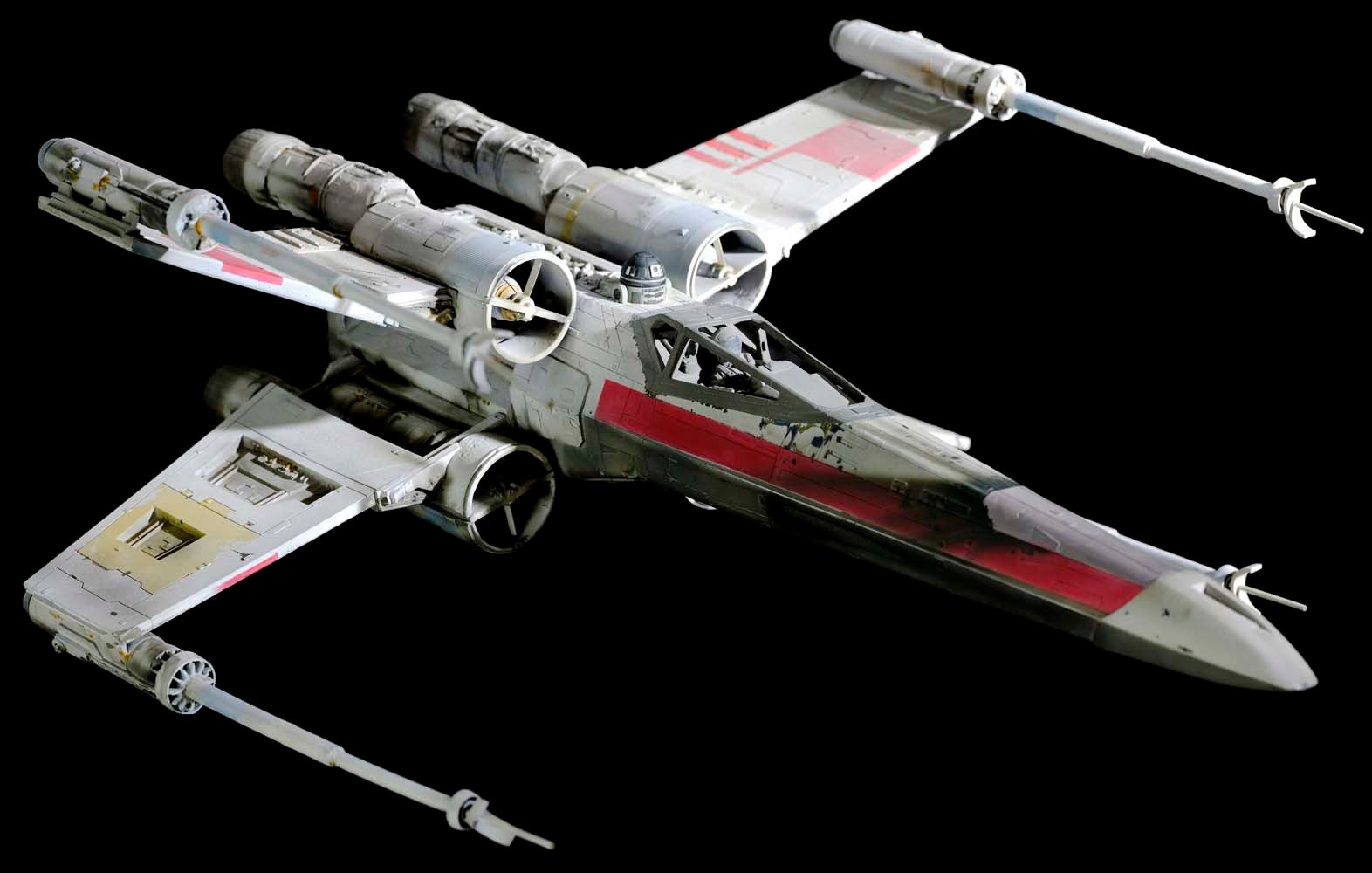 Photo-Matched ILM 'Pyro' Studio-Scale X-Wing Fight