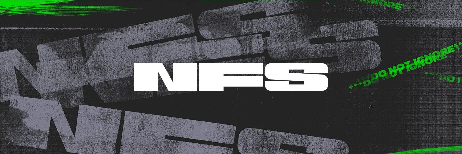 Need for Speed logo banner.