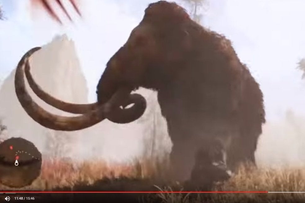 Image for 16 minut Far Cry Primal s osedláním mamuta