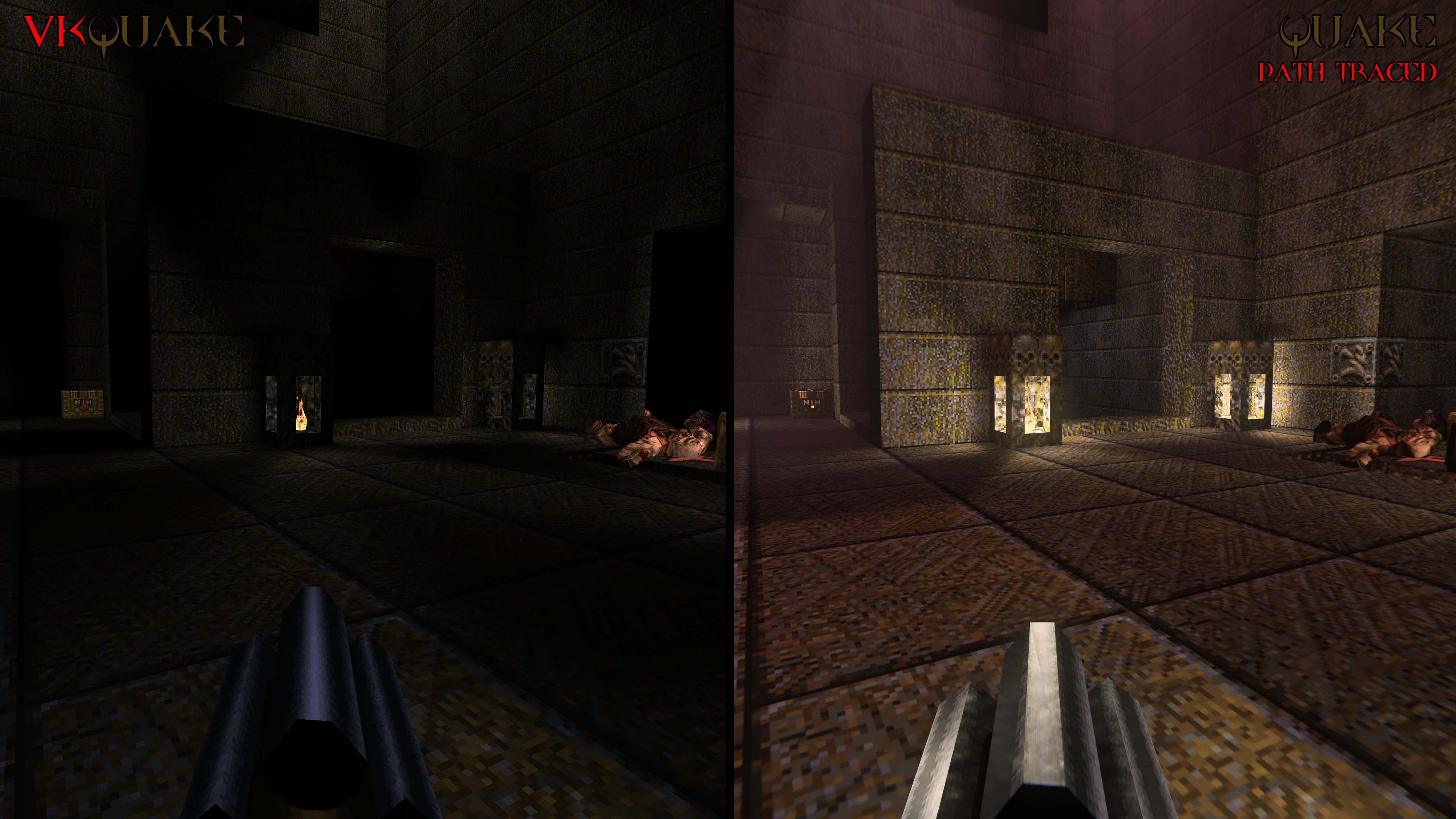 The original Quake gets a ray tracing upgrade   and it s incredible - 97