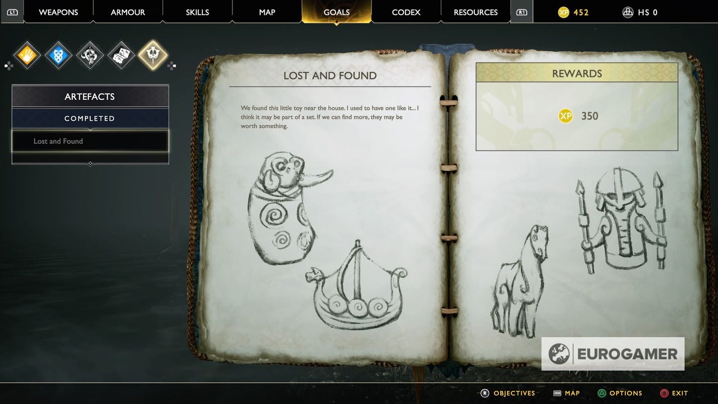 God of War Lost and Found locations  Where to find all four Lost Toy locations - 28