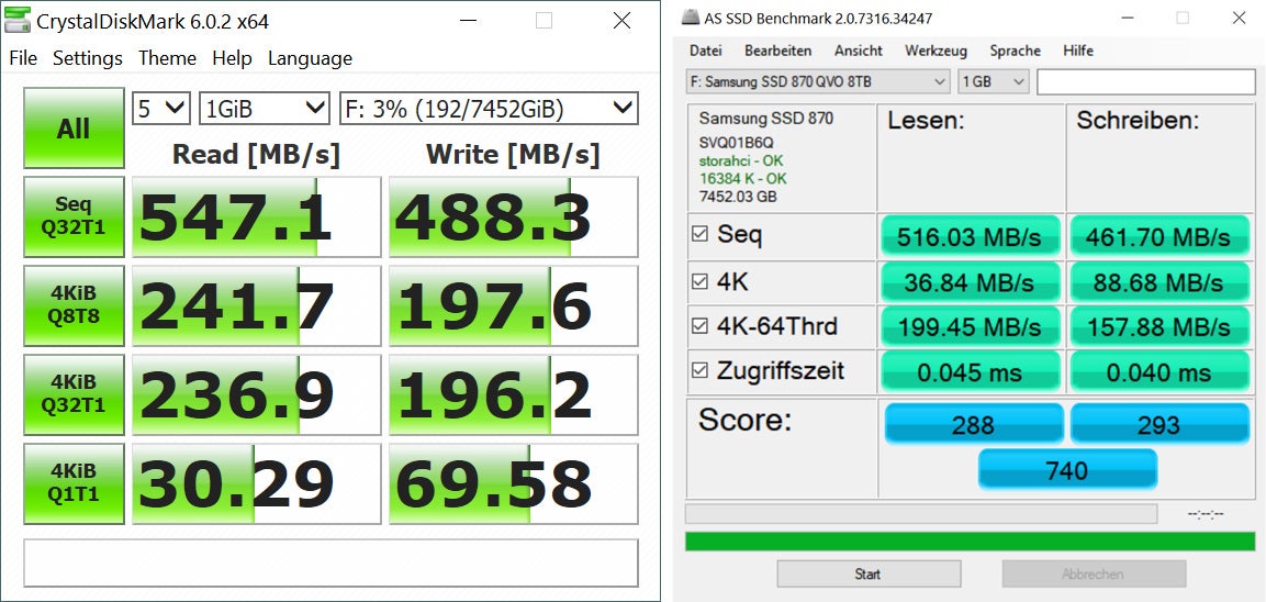 Samsung 870 Qvo SSD review  SATA speeds  up to 8TB - 19