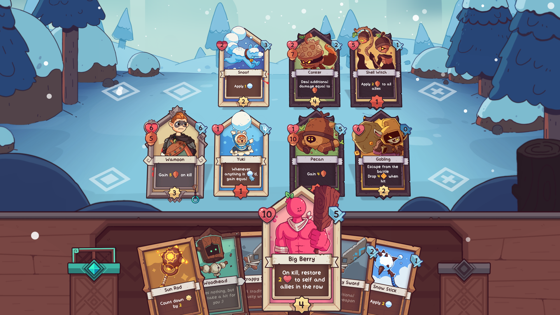 Image for Wildfrost is a card-battling roguelike out this winter for Switch, PC