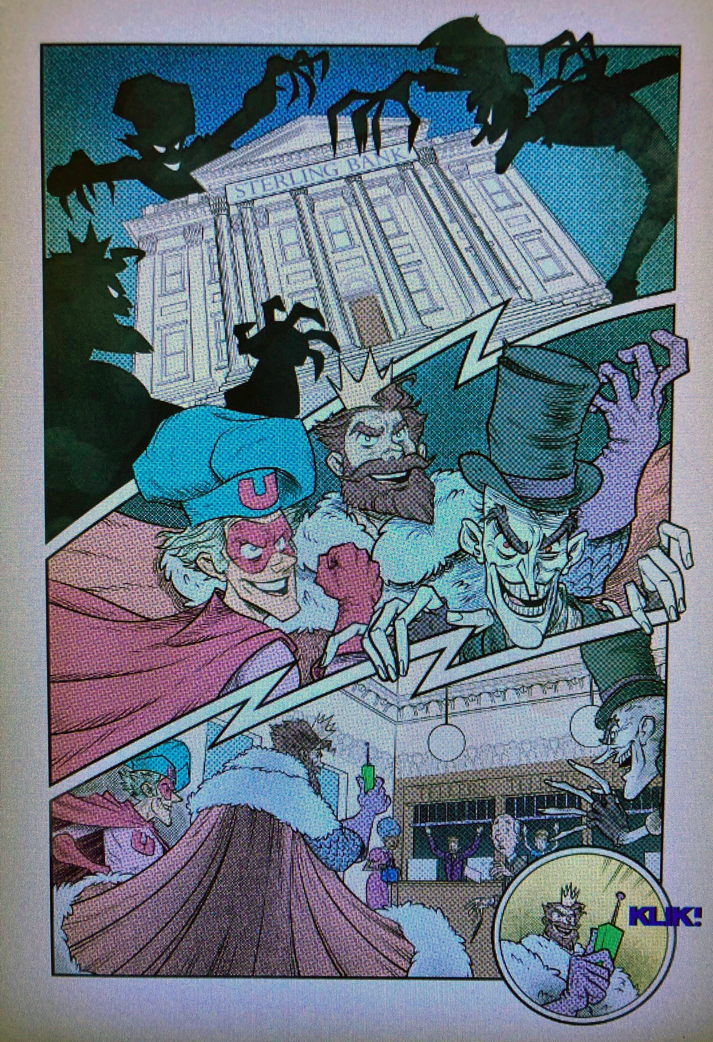 The Infinite Adventures of Supernova Vol. 2 production art