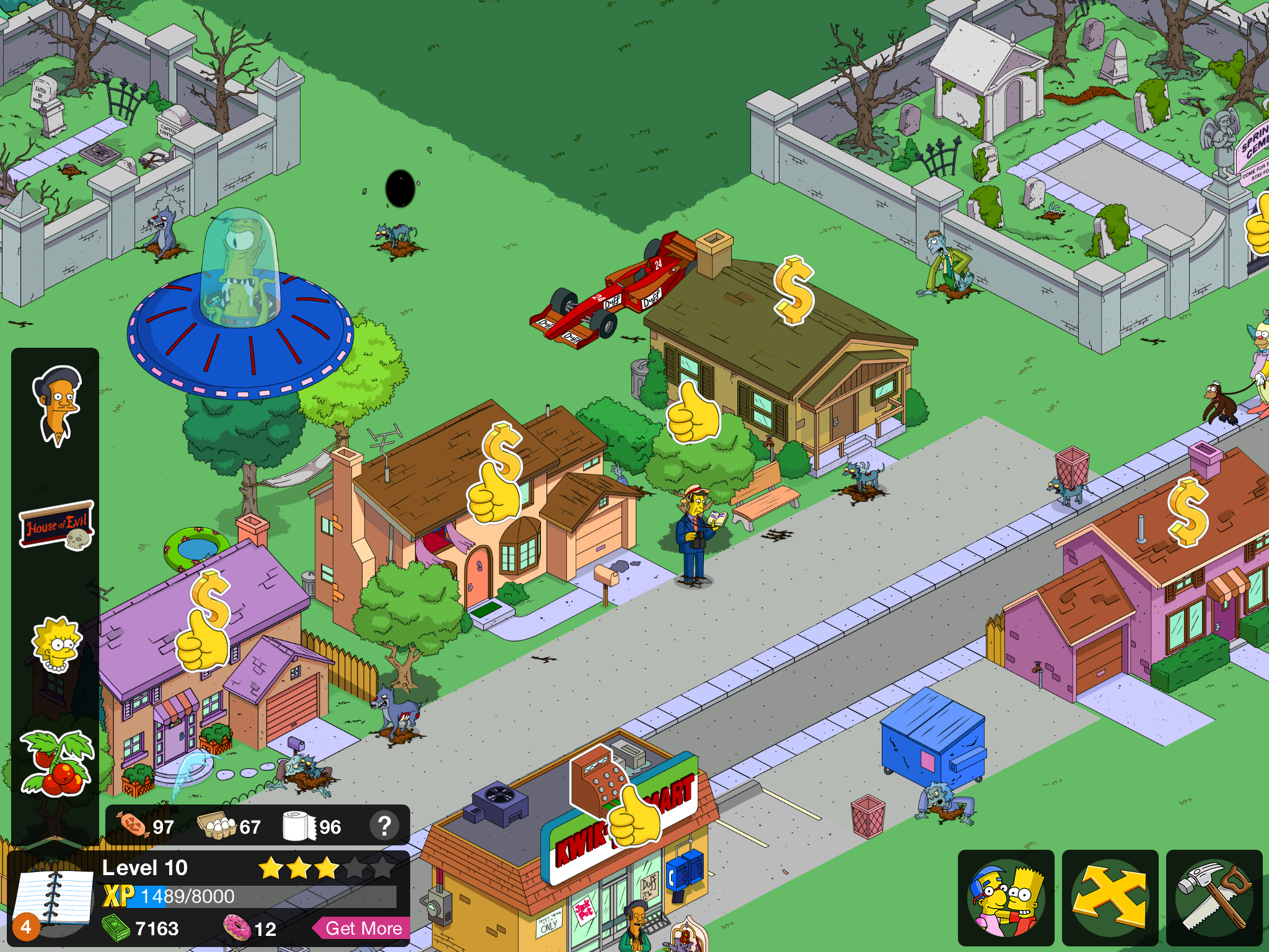 Die Simpsons: Springfield (Tapped Out) - Test Eurogamer.de.