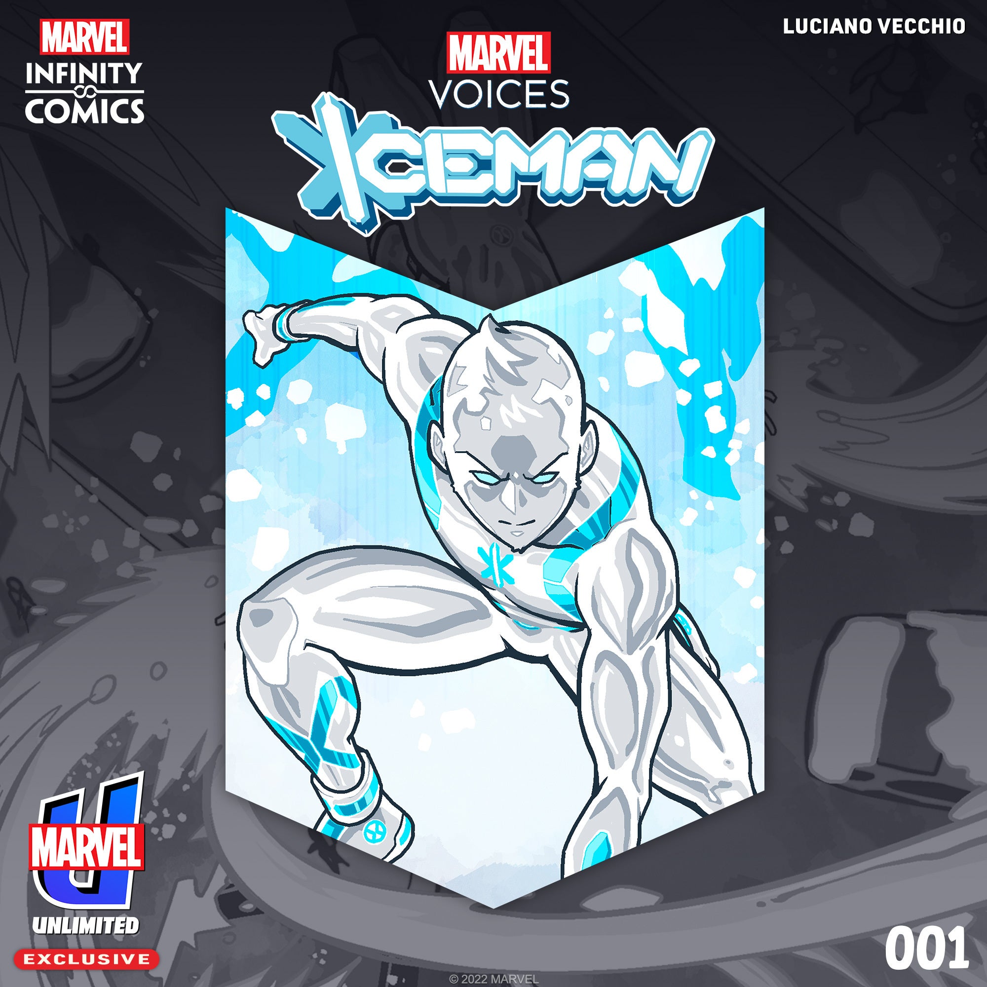 Cover of Iceman Marvel Voices