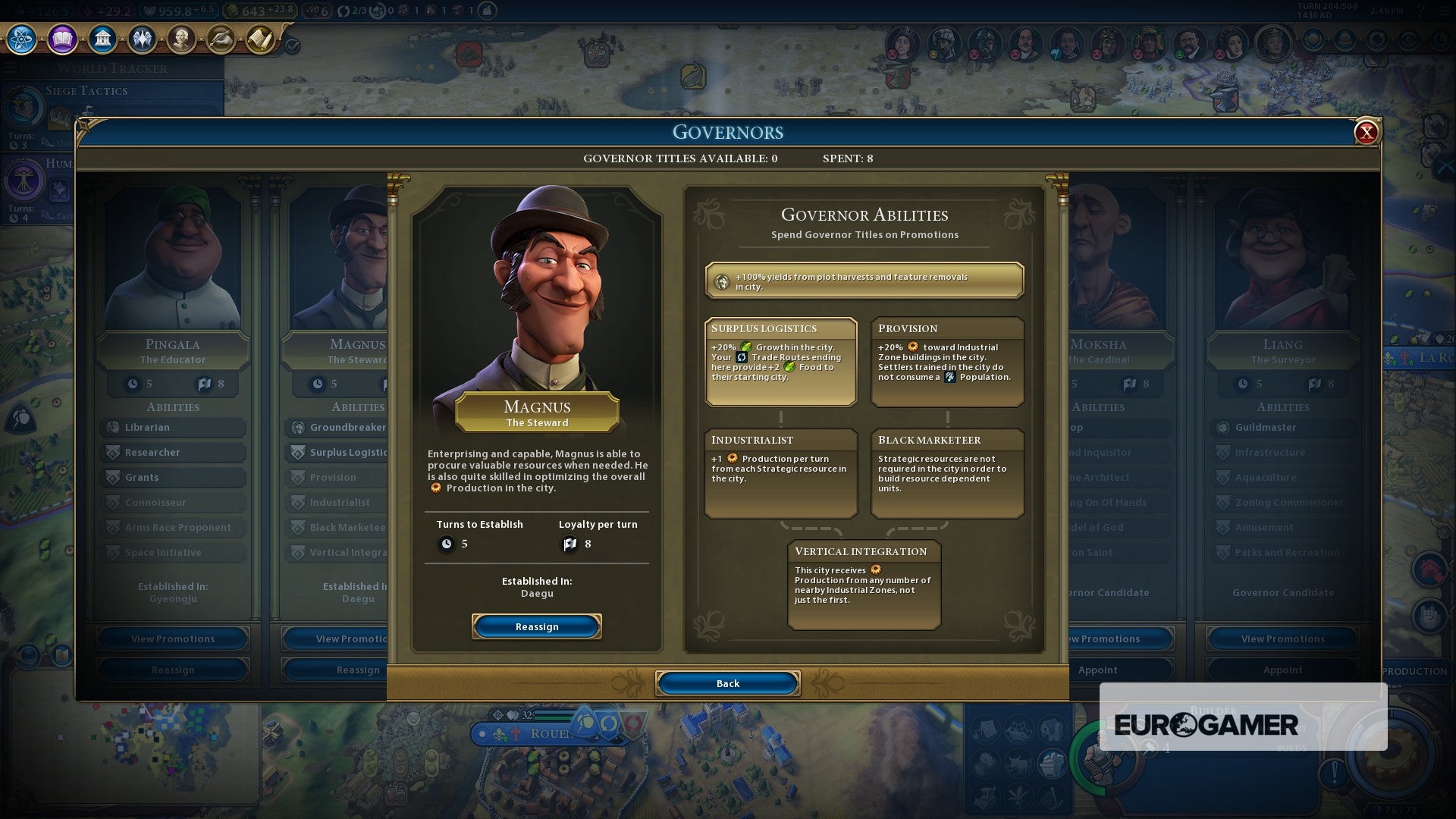Civilization 6 Loyalty and Governors explained   how to increase Loyalty and earn Governors in Civ 6 - 99