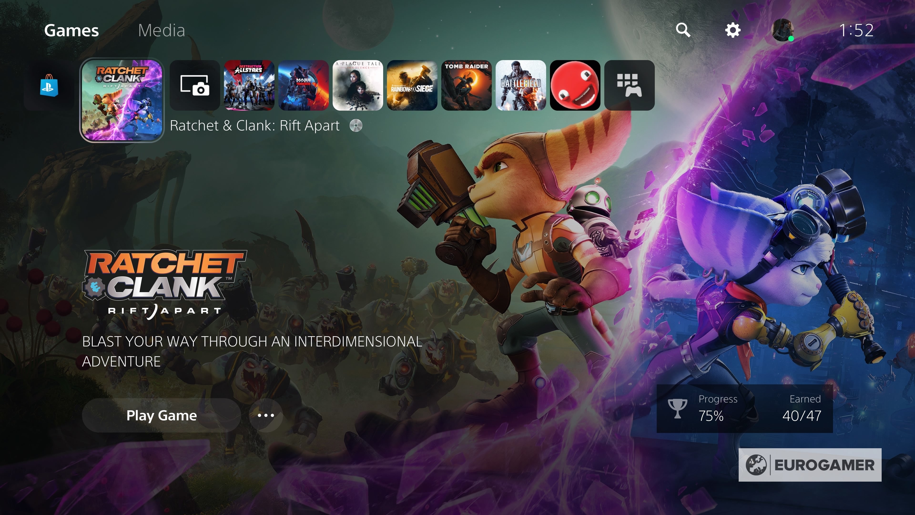 Eight months later  I barely use any of PS5 s new user interface features - 74