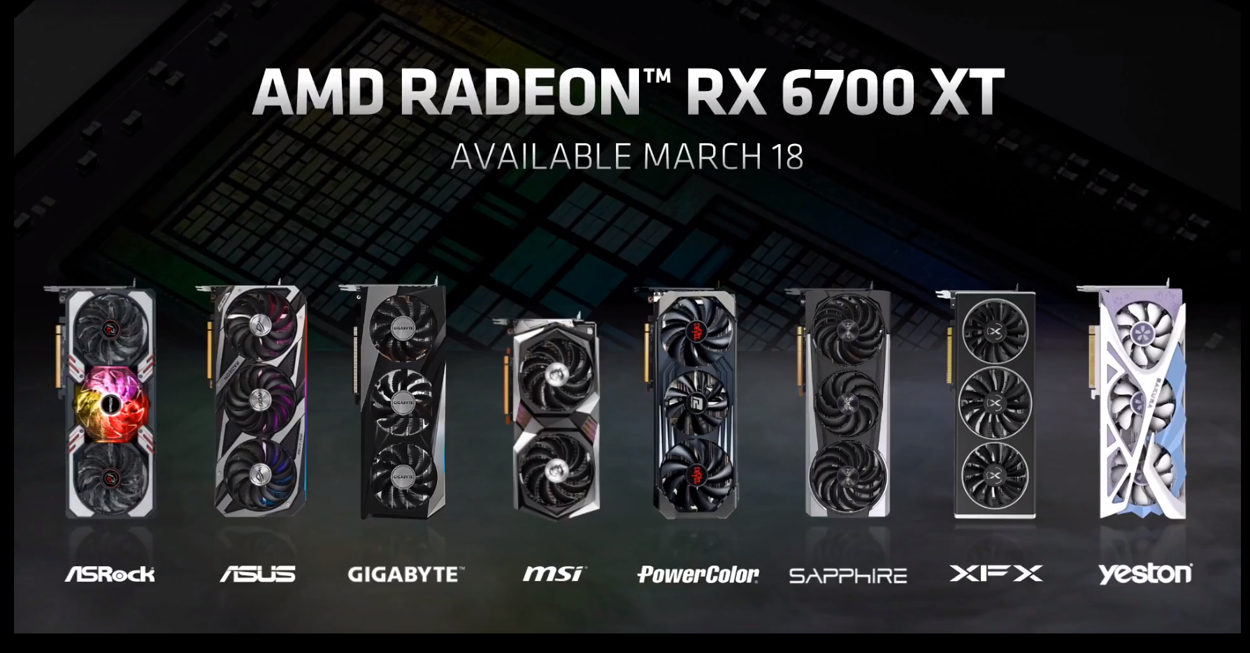 AMD announces  479 RX 6700 XT graphics card for 1440p gaming - 30