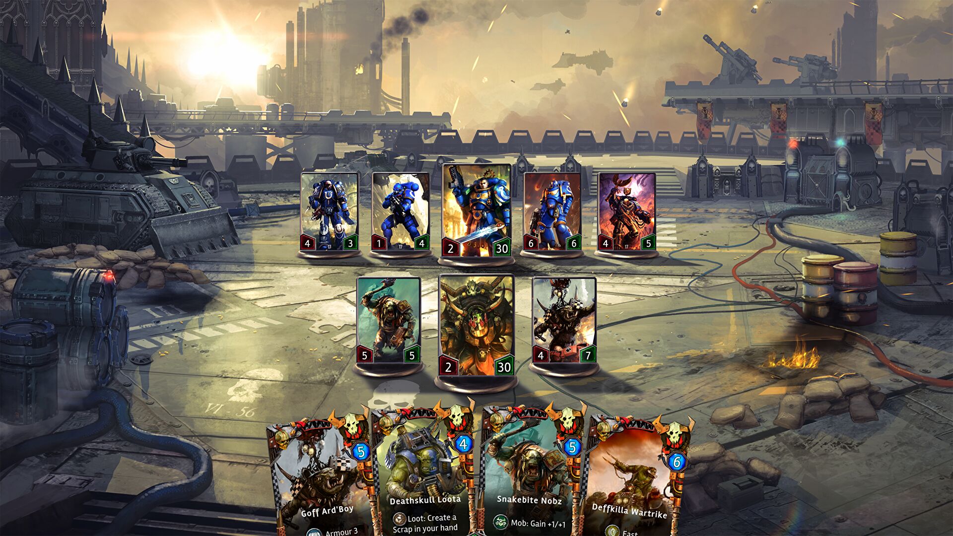 Immagine di Warhammer 40.000: Warpforge è un card game in arrivo nel 2023 su PC e mobile