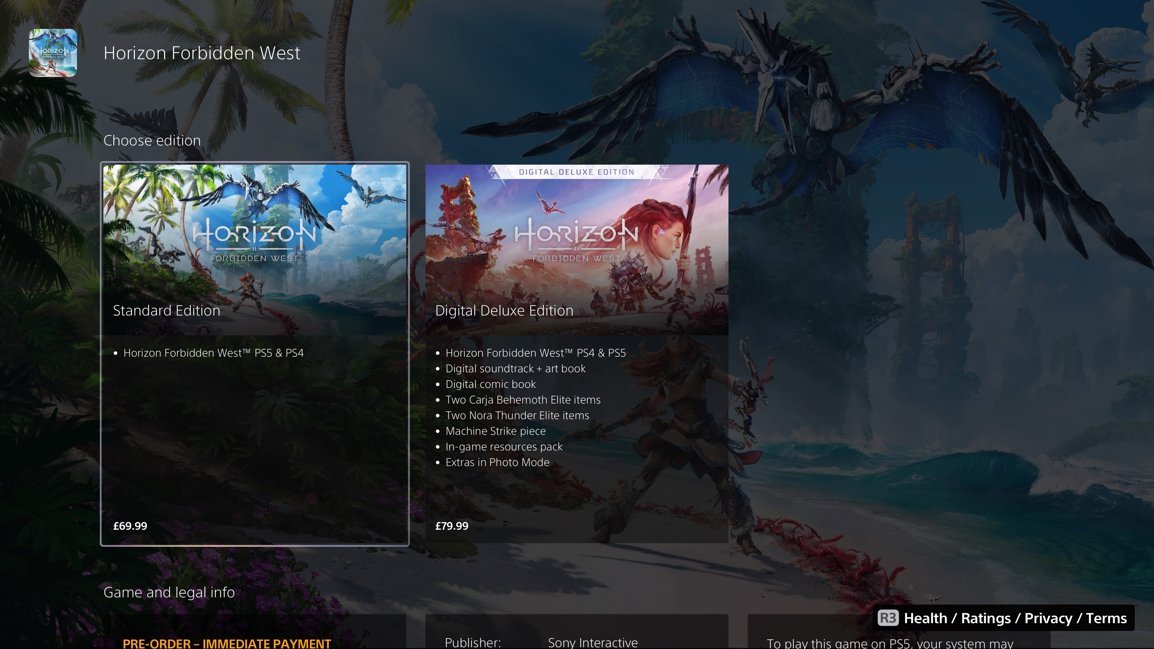 Sony updates Horizon Forbidden West s store page  as fans say pricing unclear - 31
