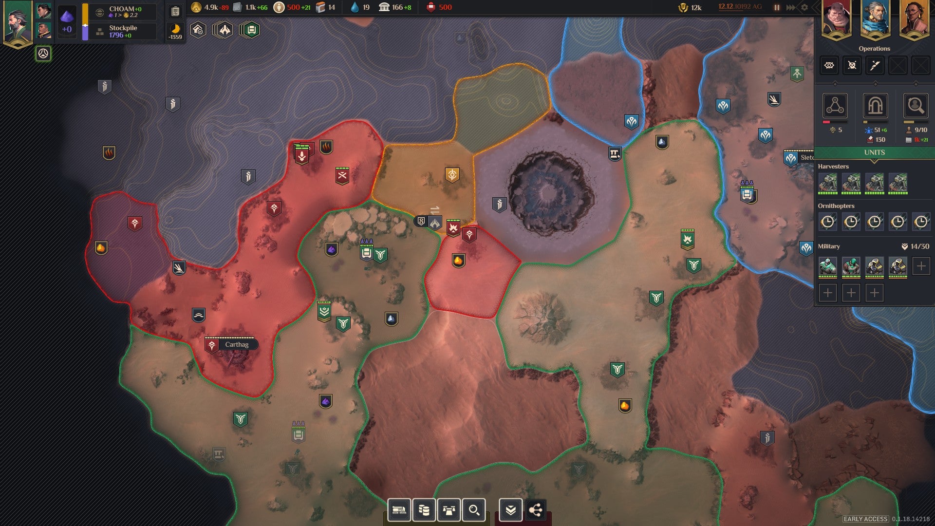 A first play of Dune  Spice Wars feels like a first read of the books - 80